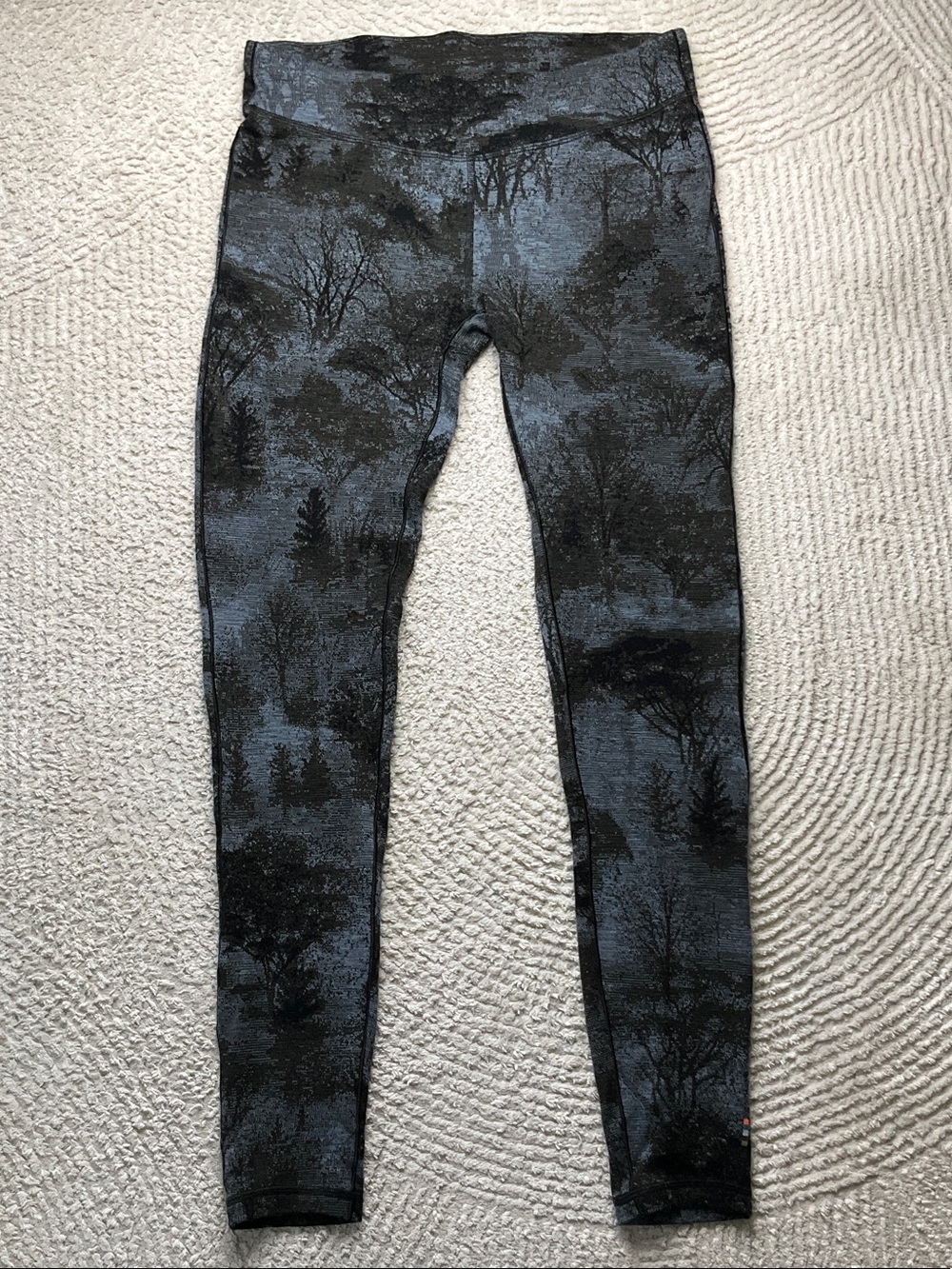 Smartwool Women's Gray & Black Base Layer Top